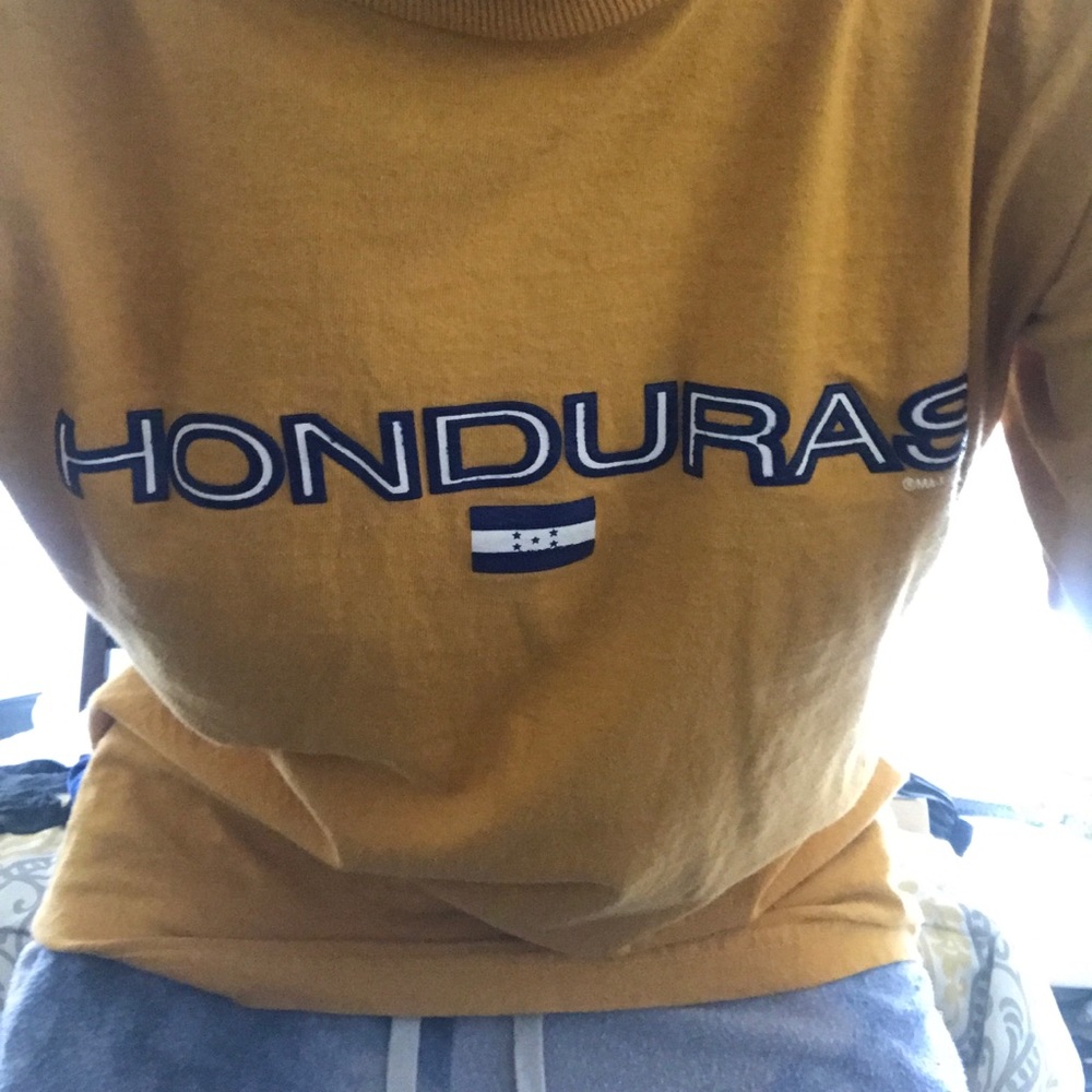 Yellow Honduras shirt